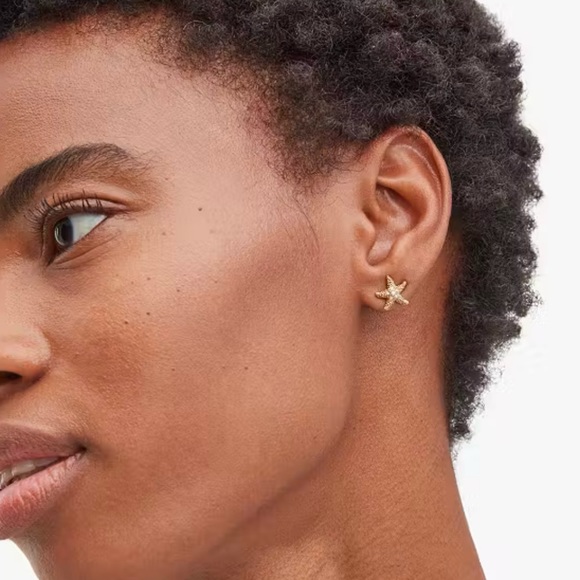 KATE SPADE Sea Star Starfish and Crab Stud Earrings - Picture 4 of 7